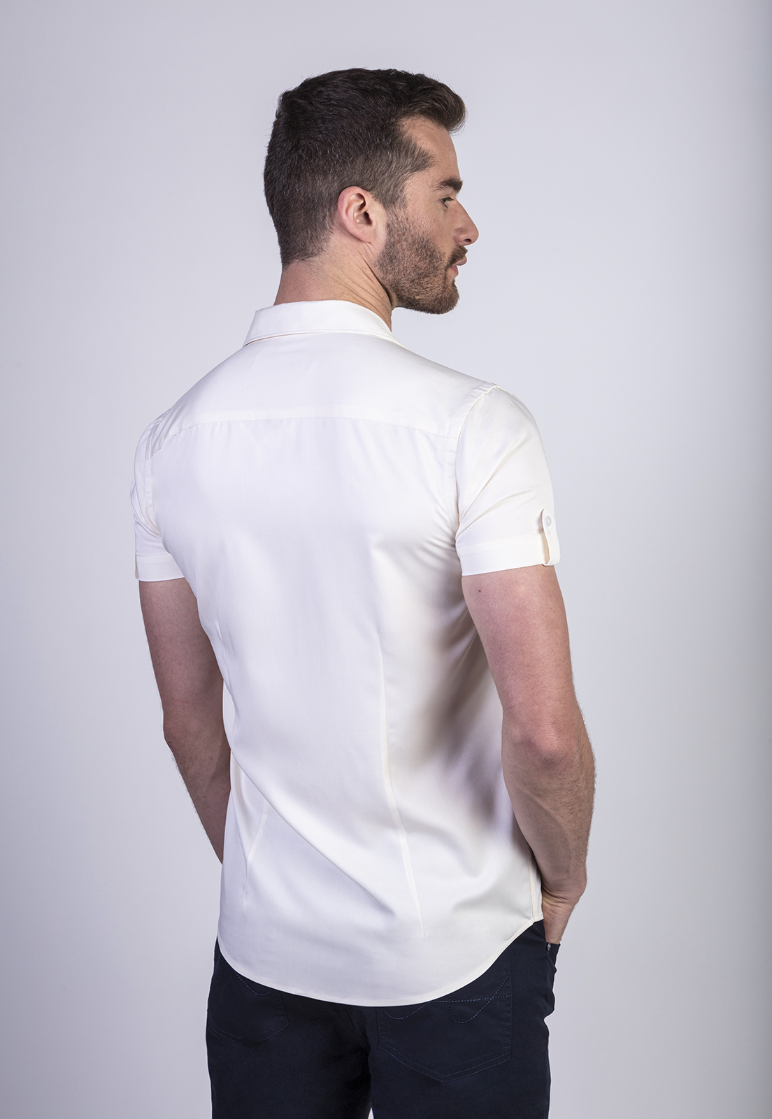 CAMISA KNOWSLEY ECRU - 2