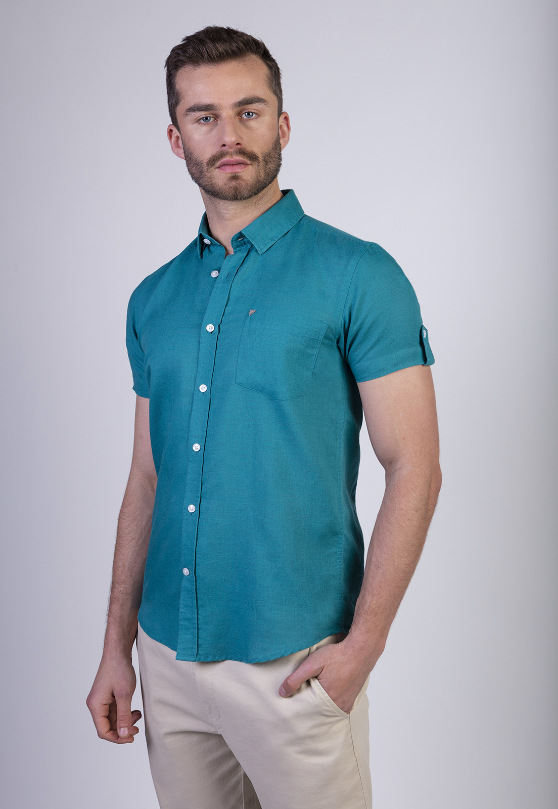 CAMISA COLCHESTER GREEN - 1