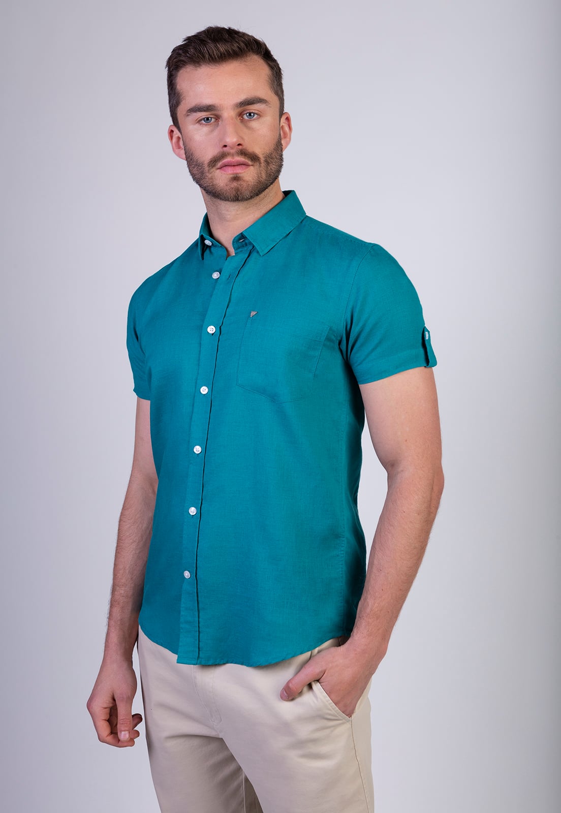 CAMISA COLCHESTER GREEN - 1