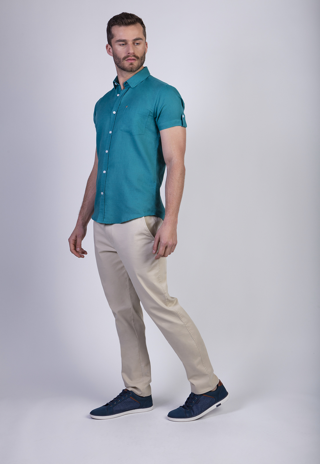 CAMISA COLCHESTER GREEN - 3