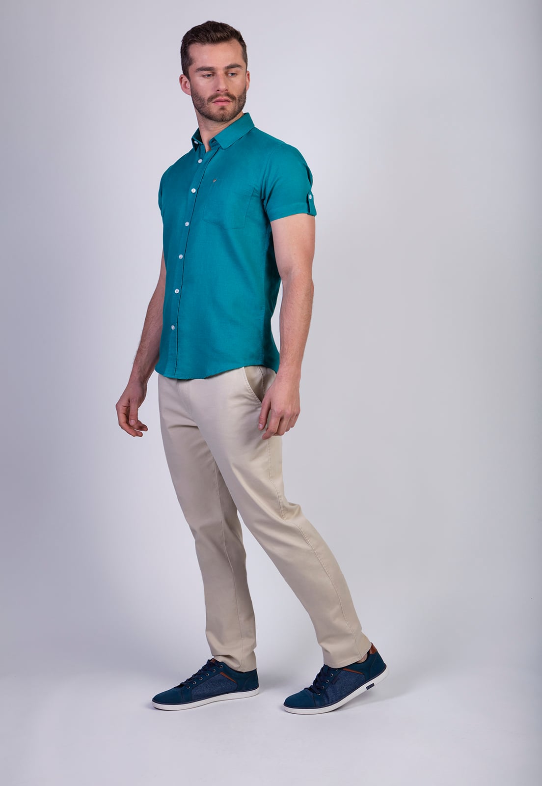 CAMISA COLCHESTER GREEN - 3
