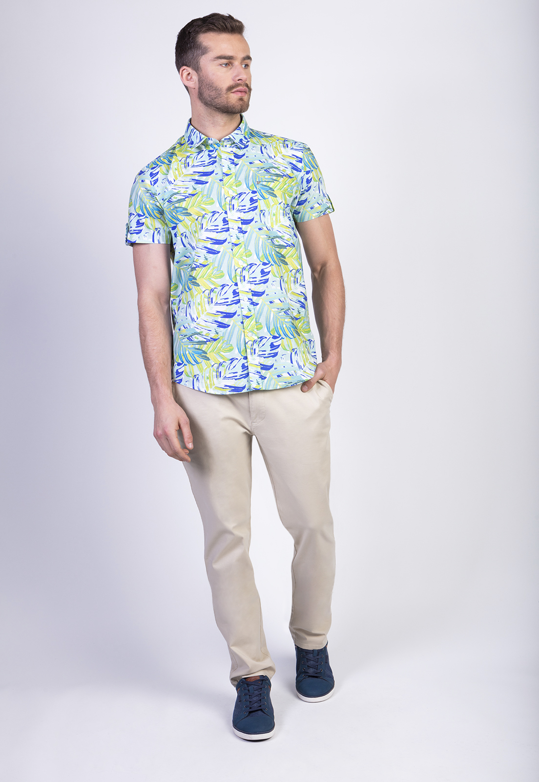 CAMISA DUNDEE GREEN - 3