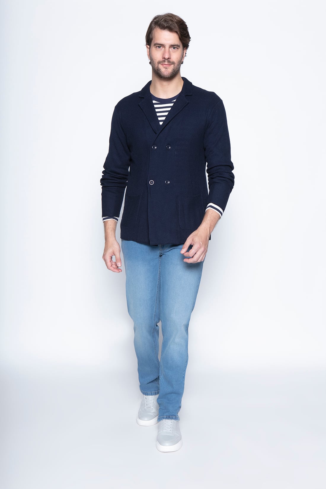 CARDIGAN LONDRES NAVY - 3