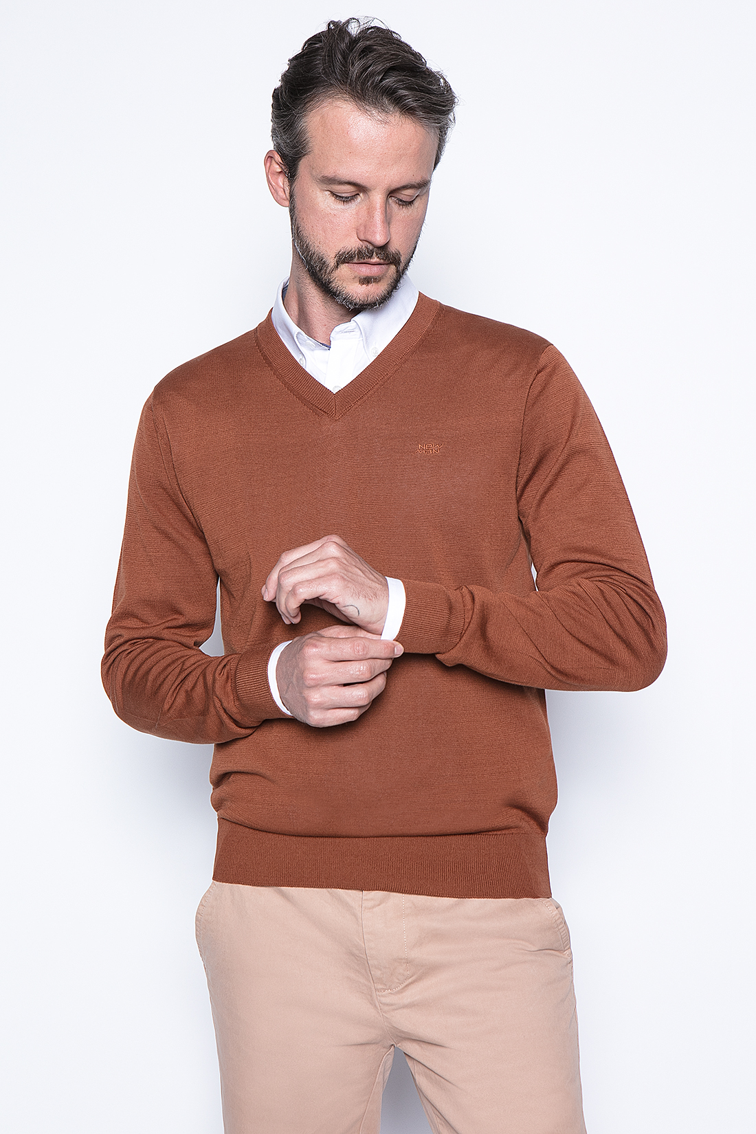 SWEATER TOLEDO BROWN - 1