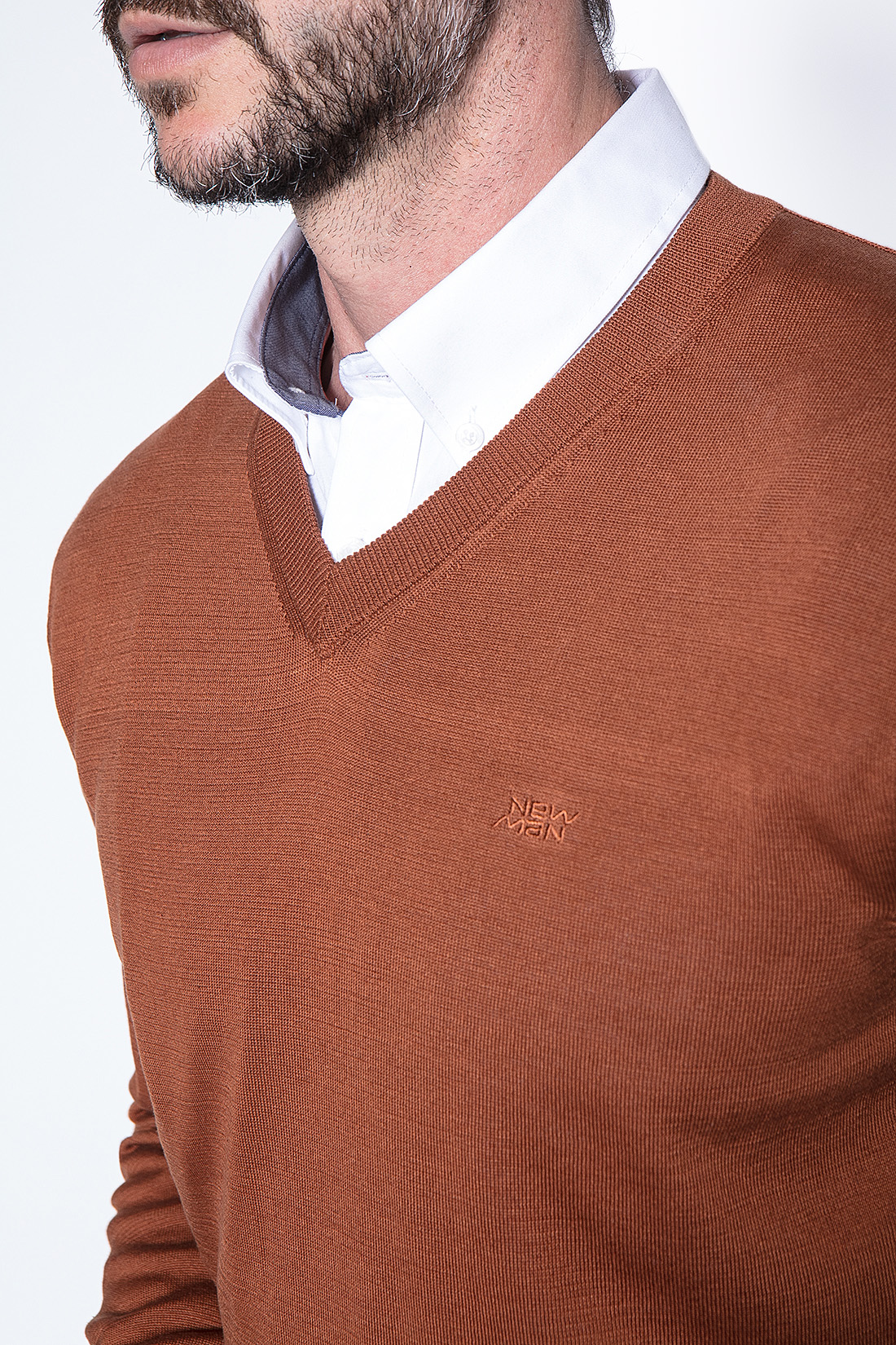 SWEATER TOLEDO BROWN - 5