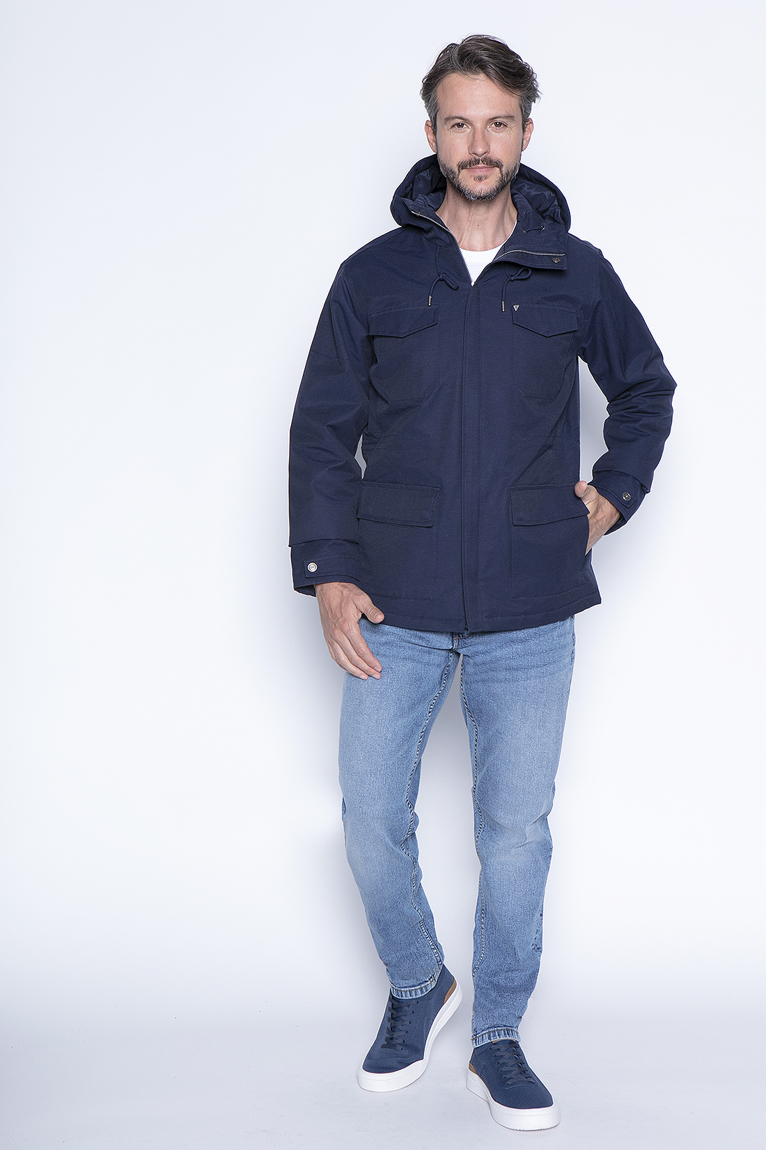 CHAQUETA COLDER NAVY - 4