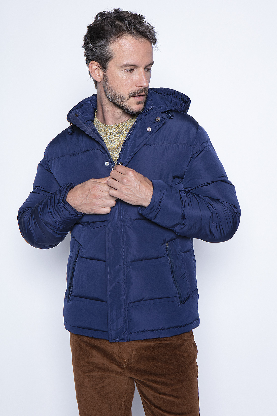 CHAQUETA CORTANA NAVY - 1