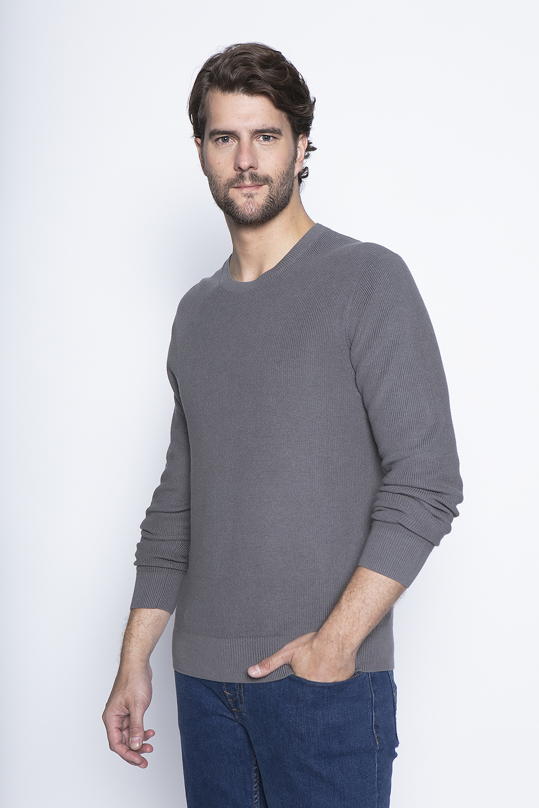 SWEATER TALLIN GRAPHITE - 1