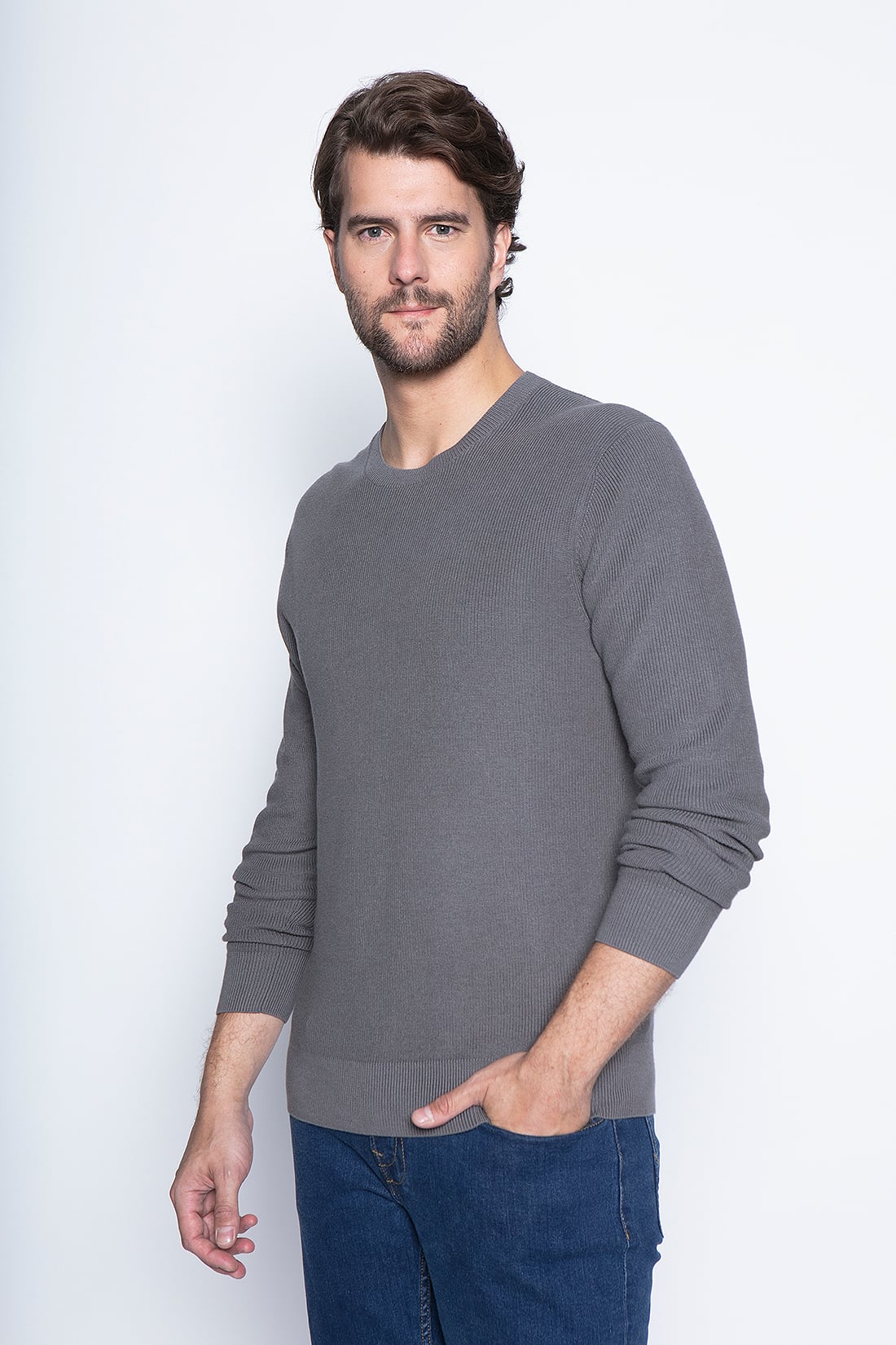 SWEATER TALLIN GRAPHITE - 1