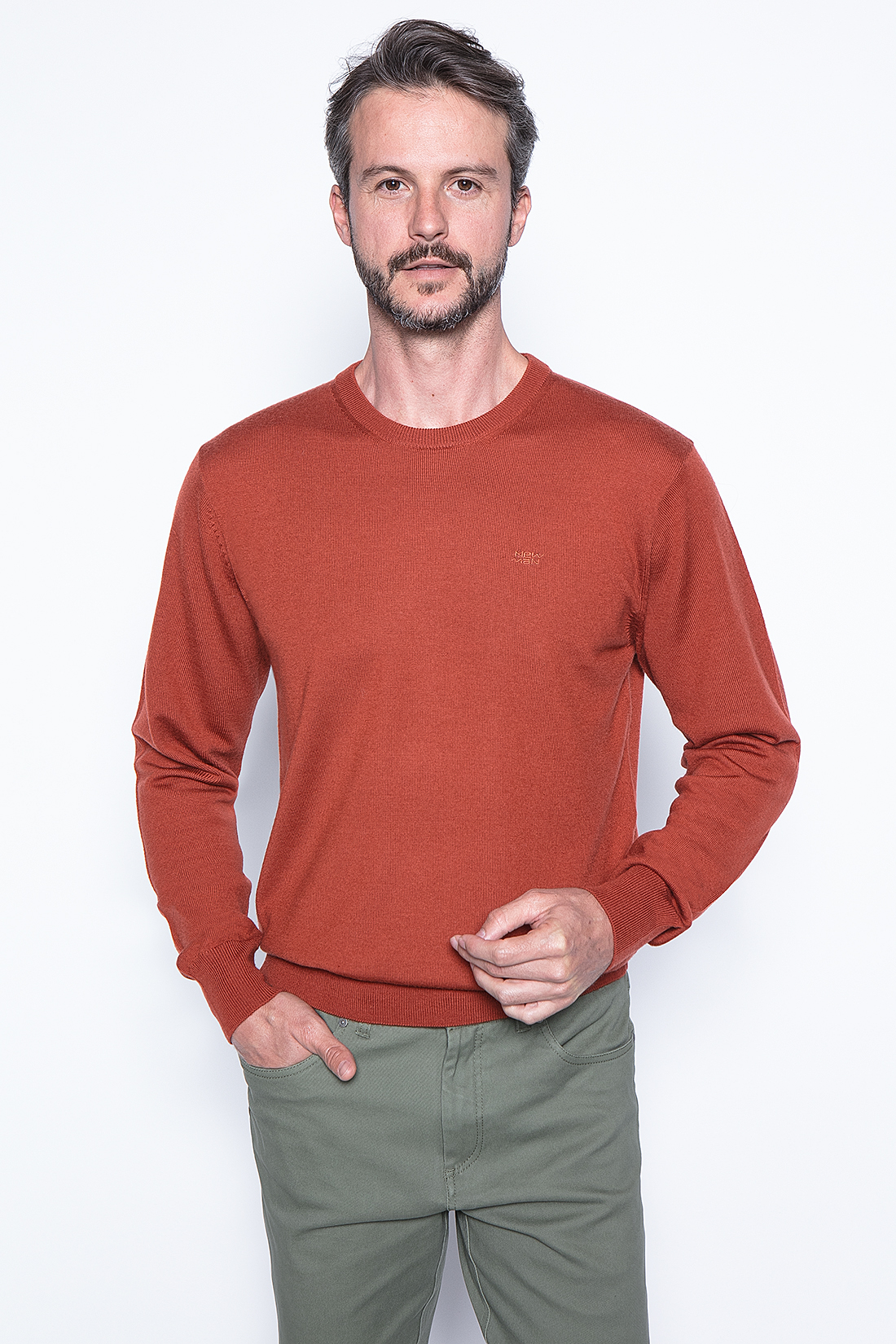 SWEATER LYON BURGUNDY - 1
