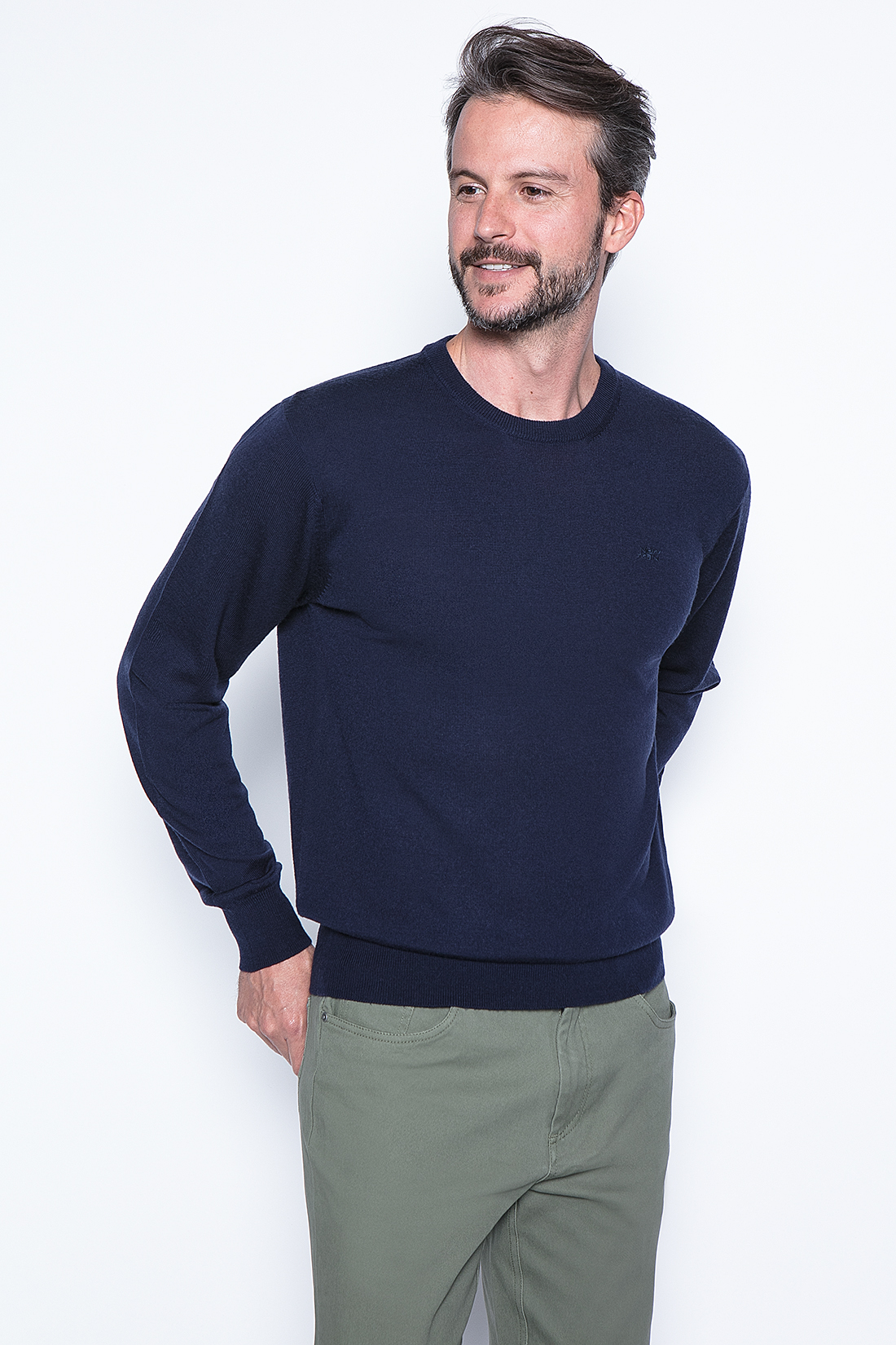 SWEATER LYON NAVY - 1