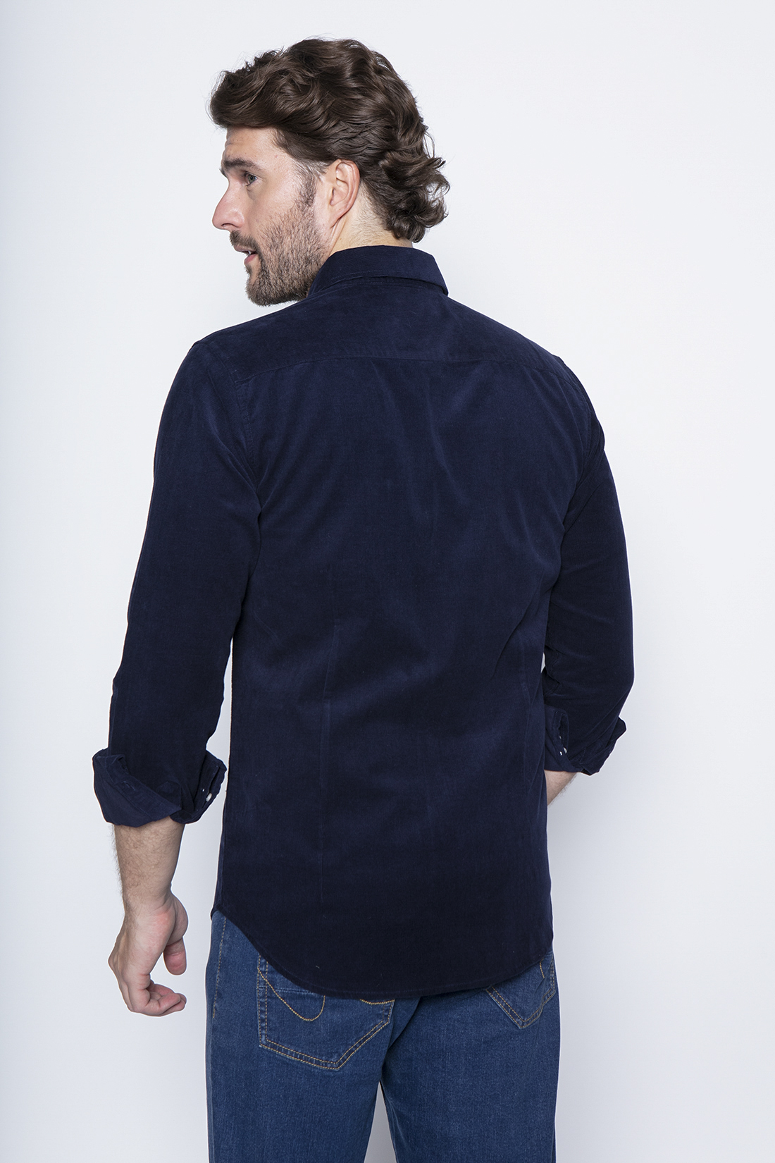 CAMISA LICHFIELD NAVY - 2