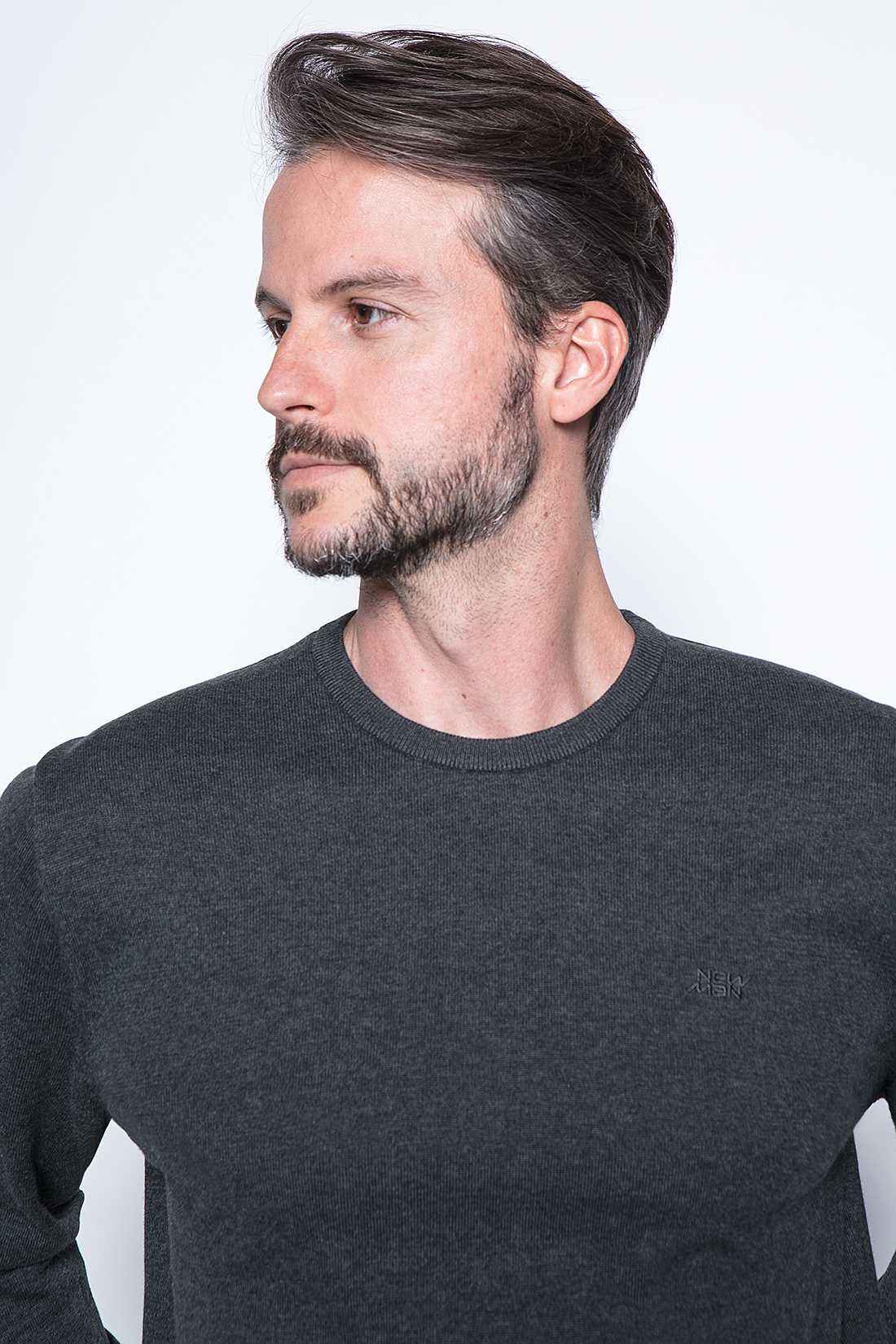 SWEATER MALMO GRAPHITE - 3