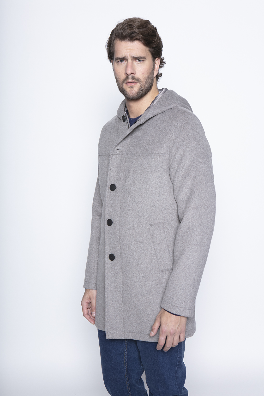 ABRIGO PRUNGE GREY - 1