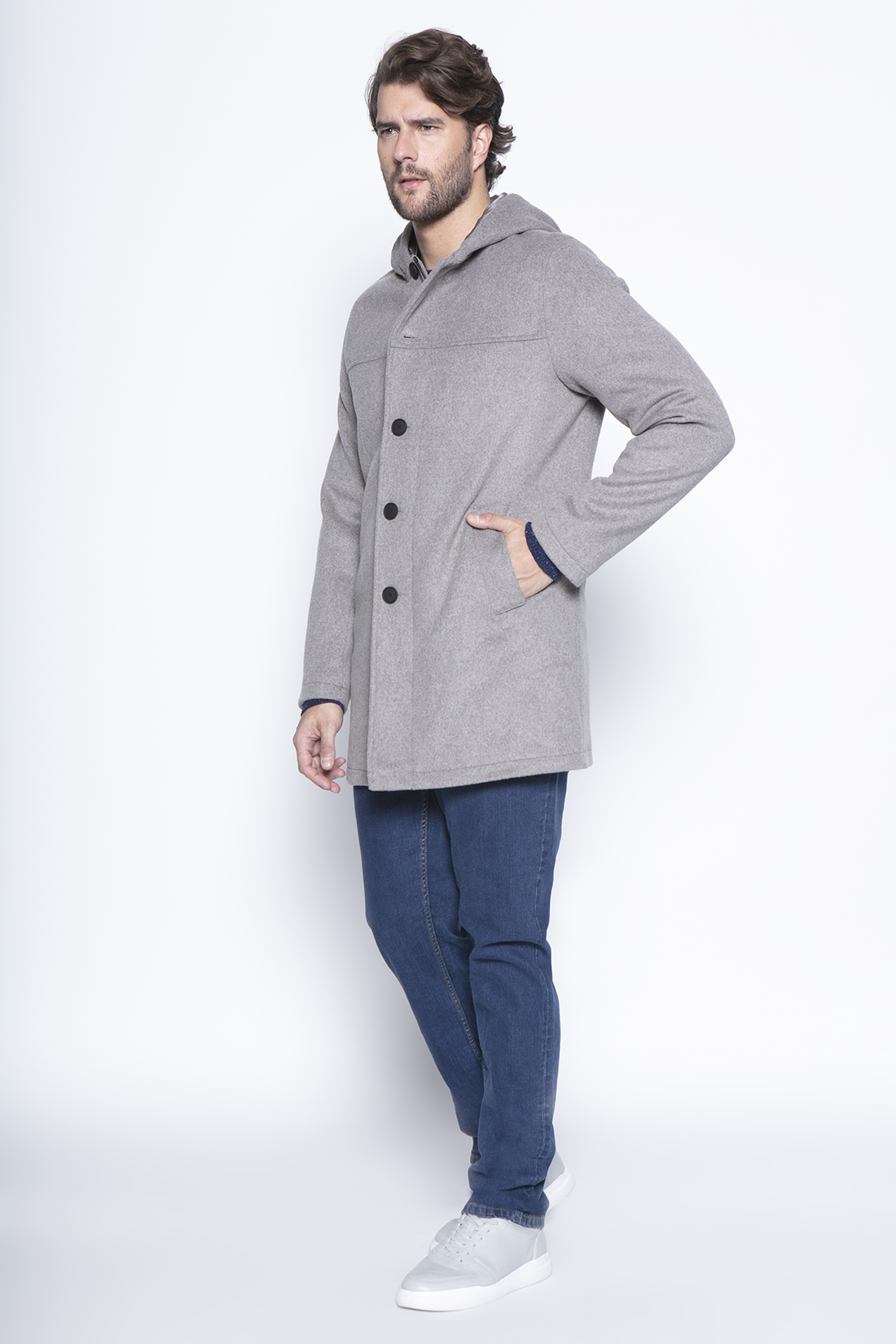 ABRIGO PRUNGE GREY - 3