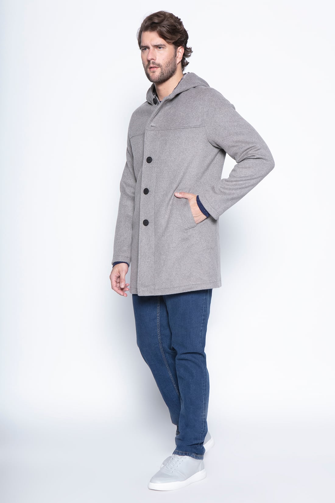 ABRIGO PRUNGE GREY - 3