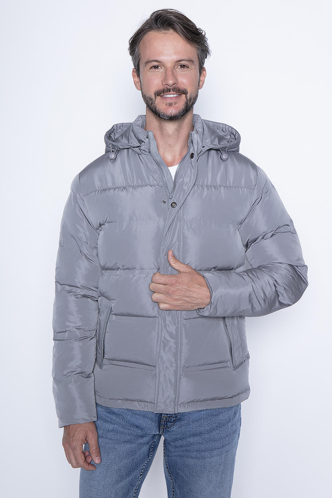 CHAQUETA CORTANA GRAPHITE - 1