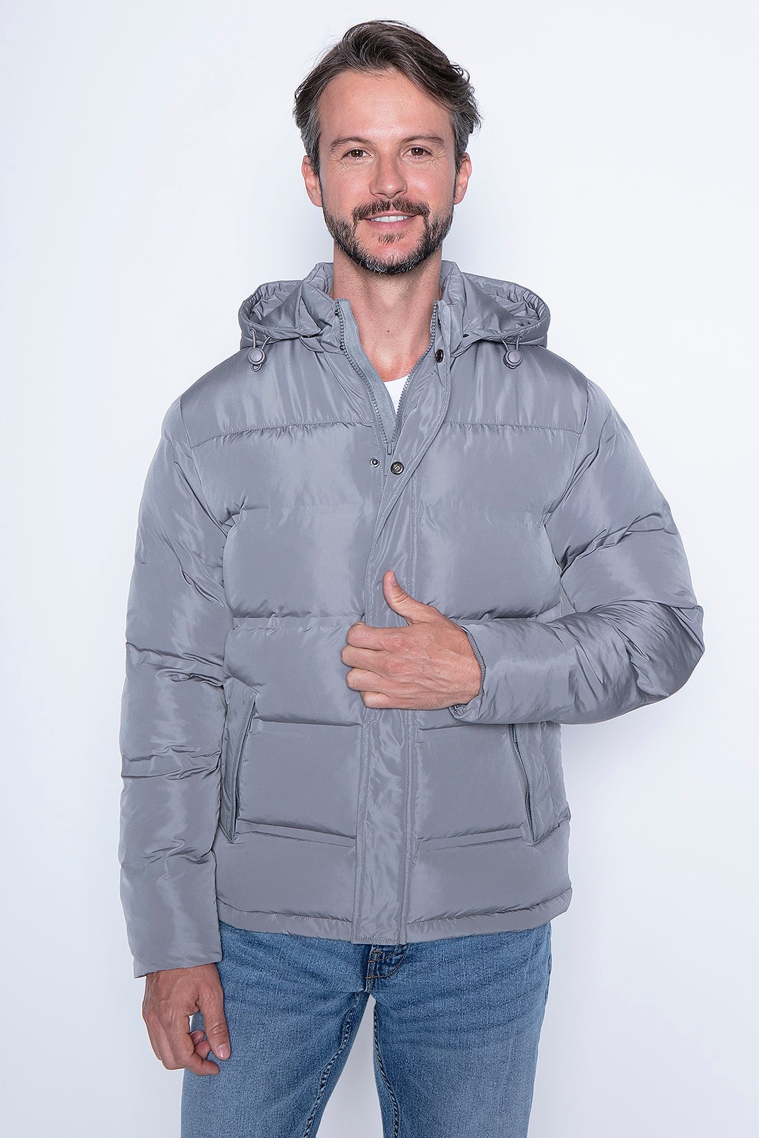 CHAQUETA CORTANA GRAPHITE - 1