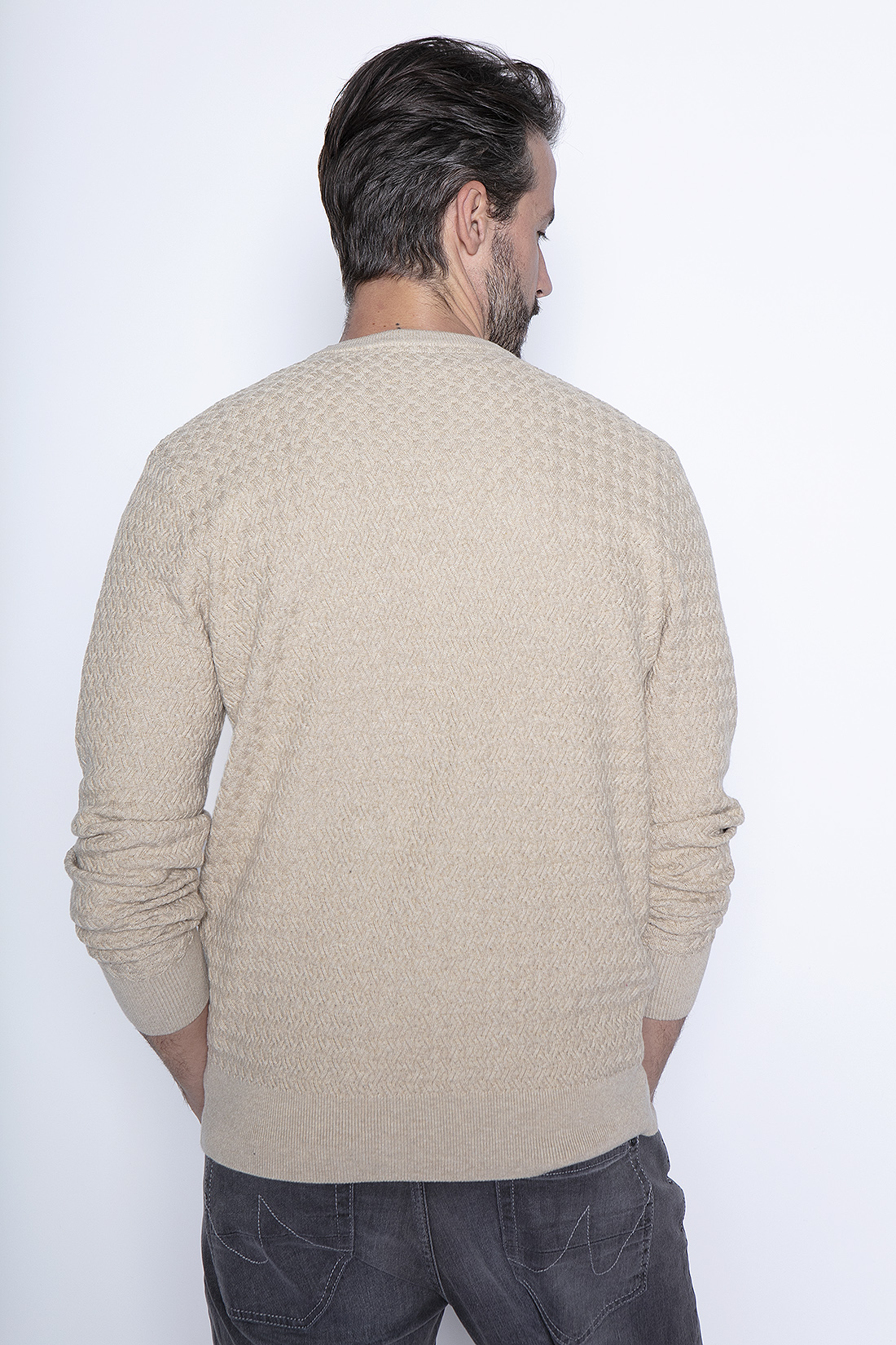 SWEATER LEON CAMEL - 2