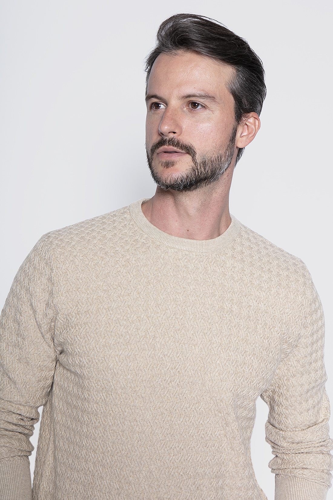 SWEATER LEON CAMEL - 3