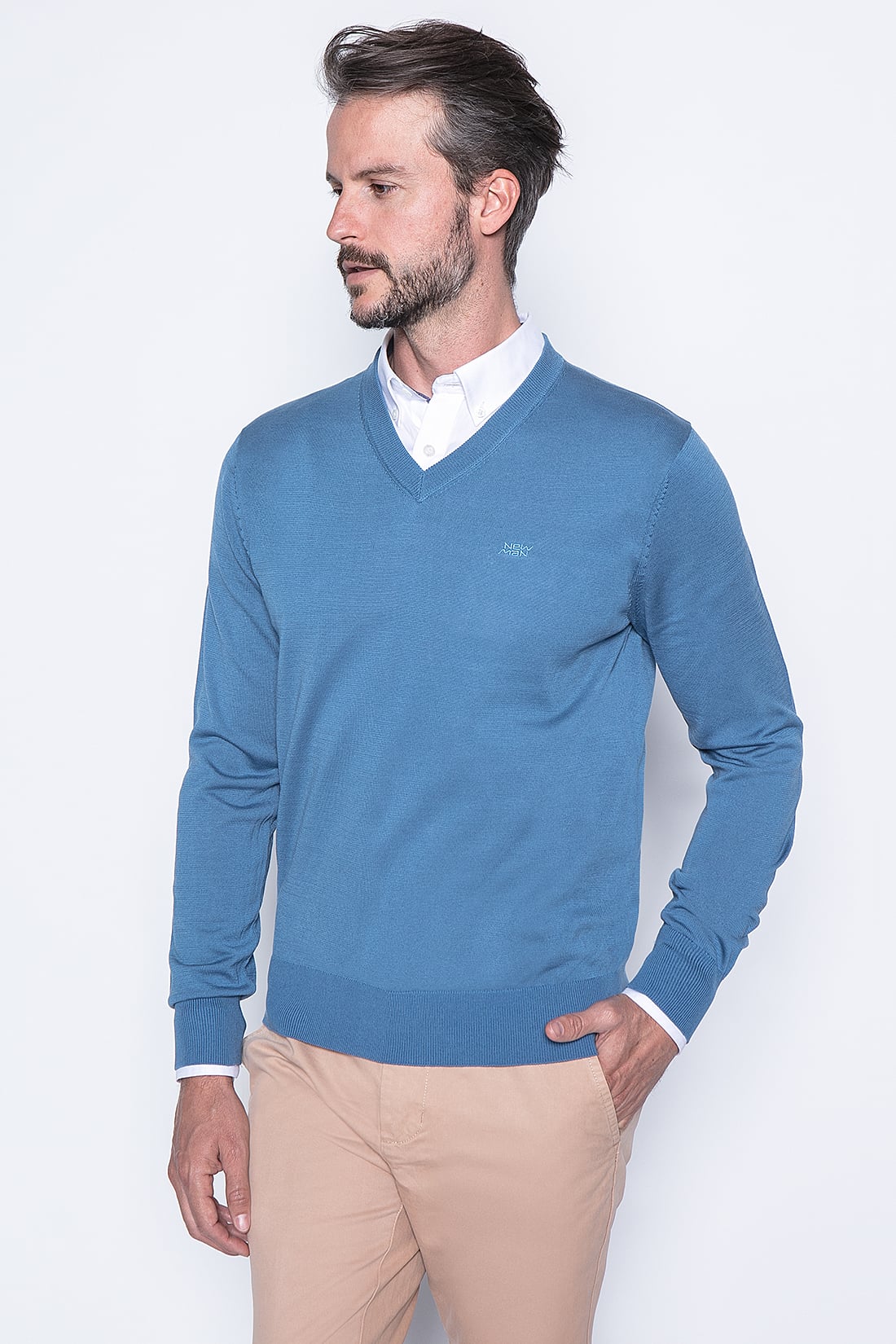 SWEATER TOLEDO BLUE - 1