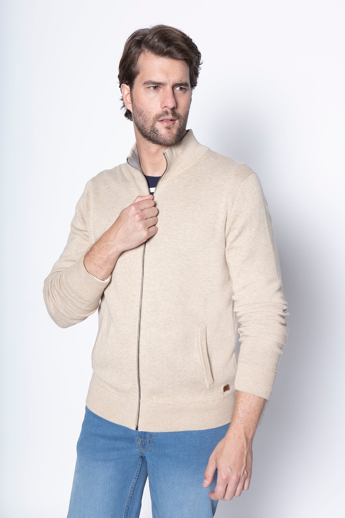SWEATER OPORTO CAMEL - 1