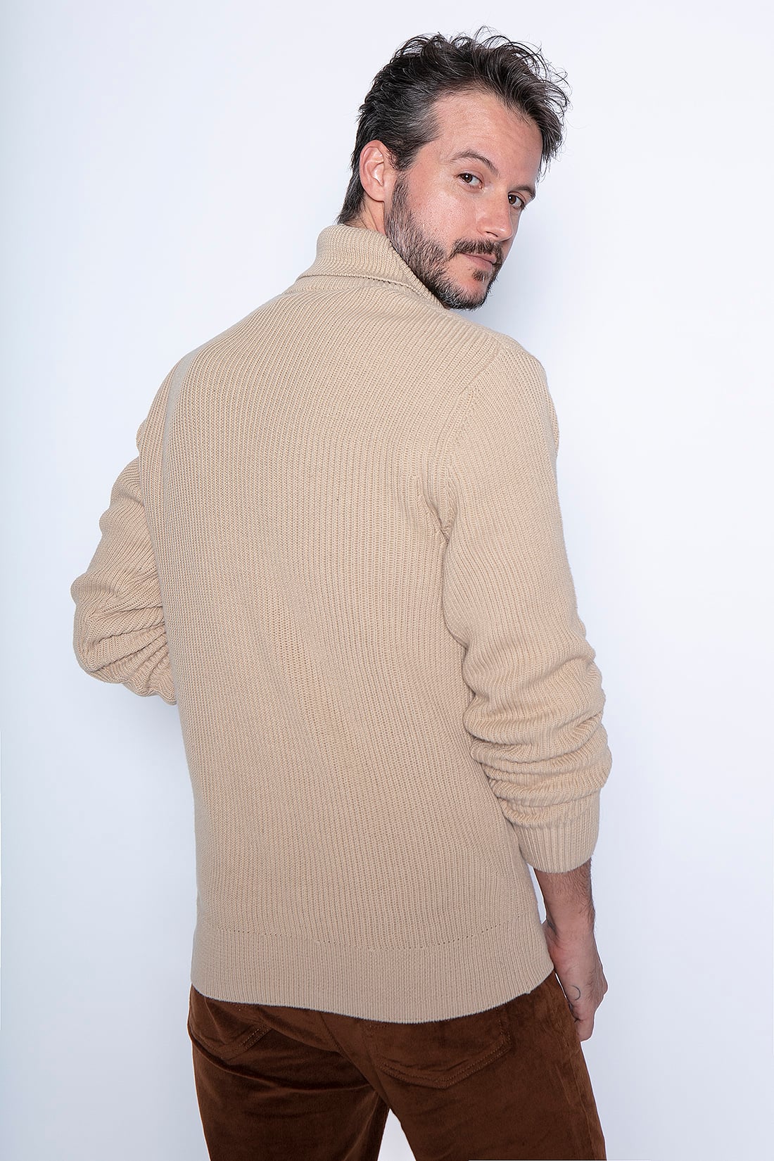 SWEATER CORDABA CAMEL - 2
