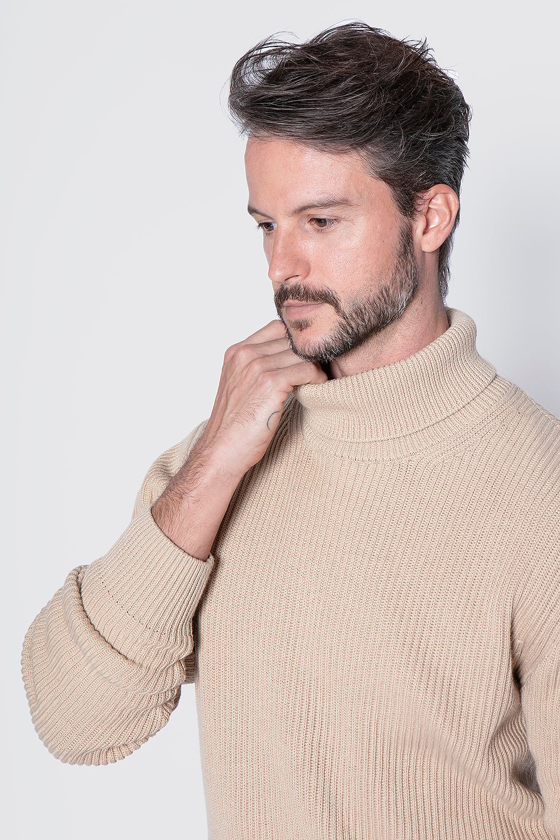SWEATER CORDABA CAMEL - 3