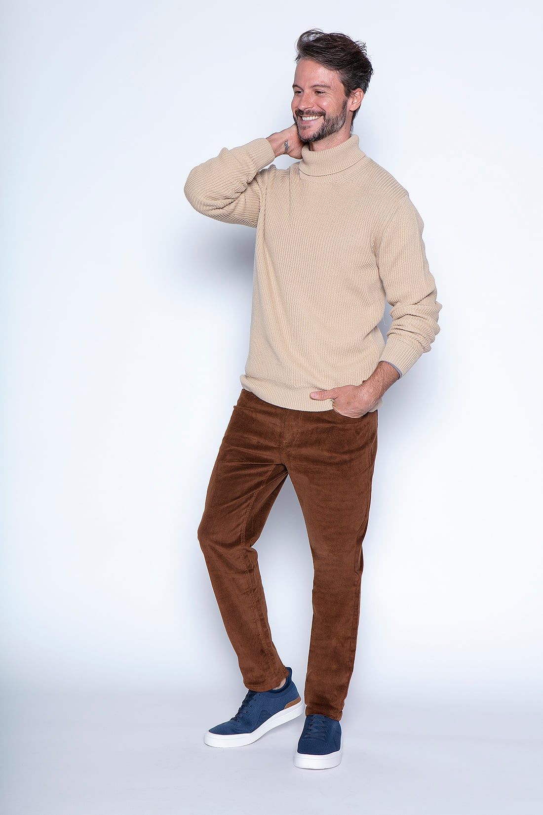 SWEATER CORDABA CAMEL - 4