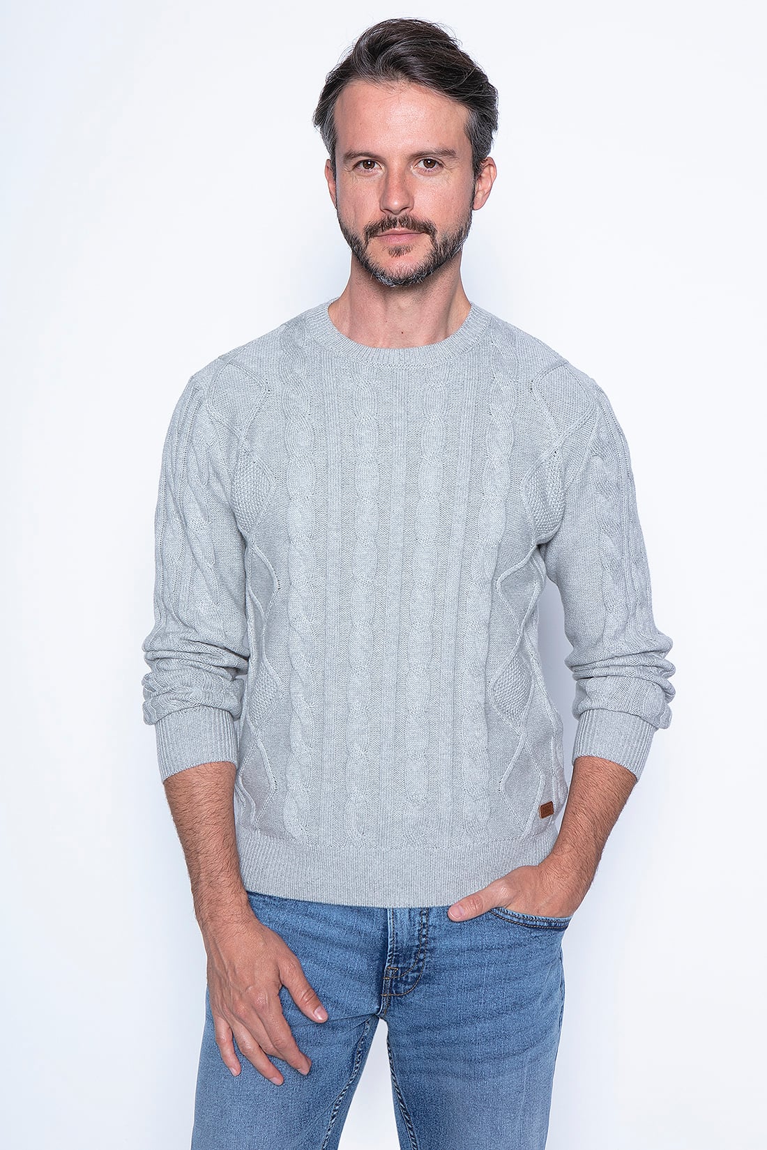 SWEATER BOLONIA GREY - 1