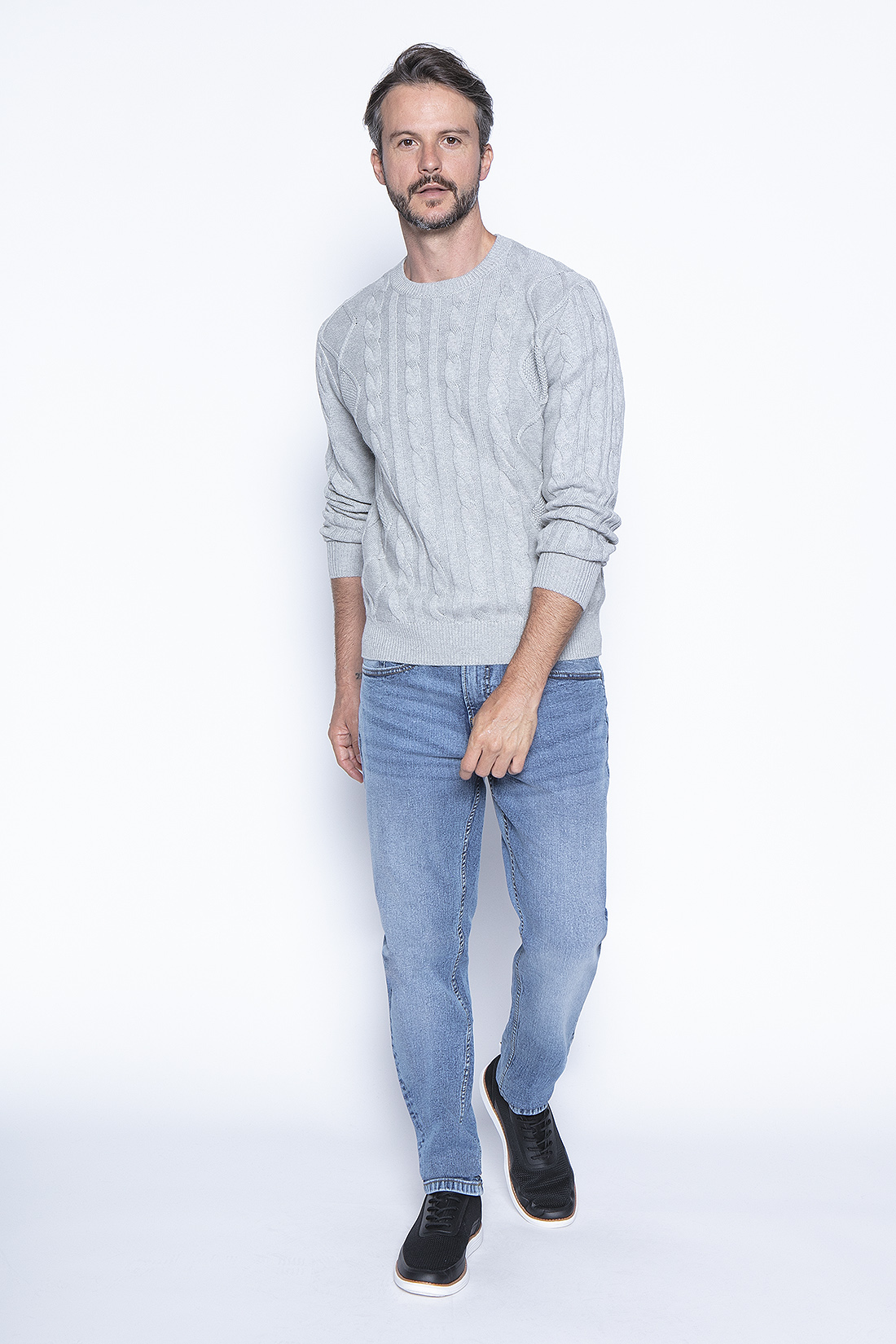 SWEATER BOLONIA GREY - 4