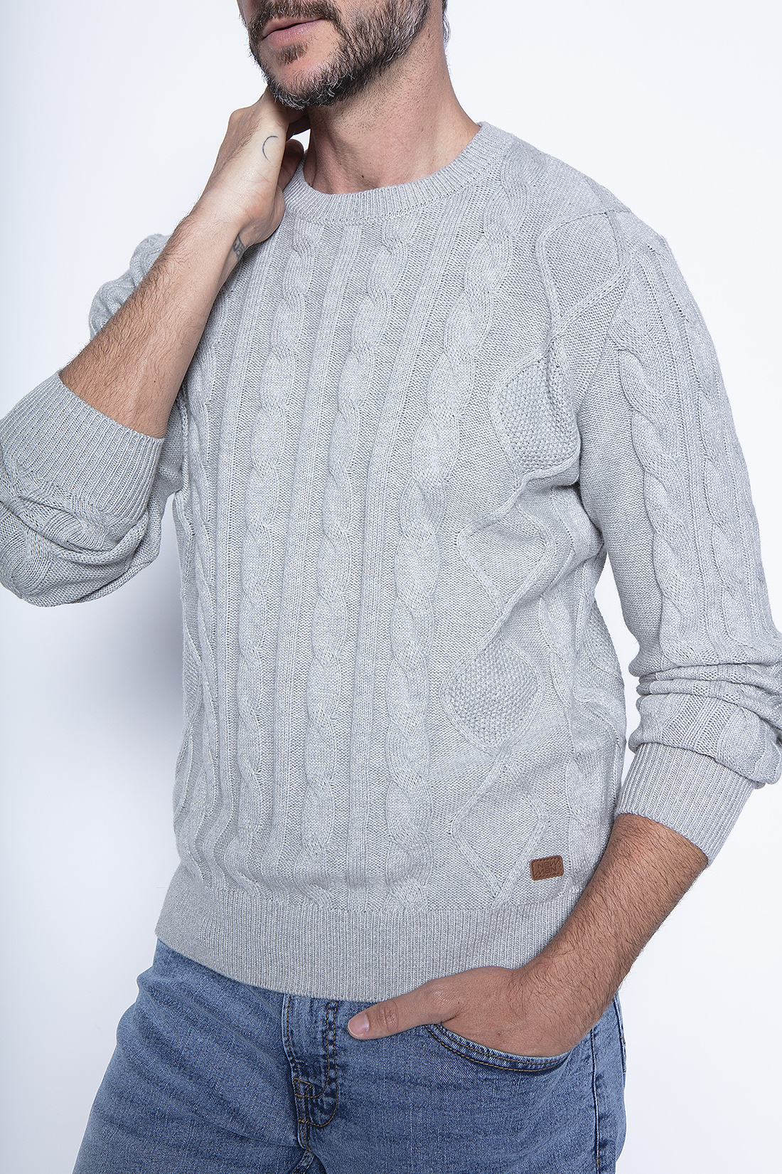SWEATER BOLONIA GREY - 5
