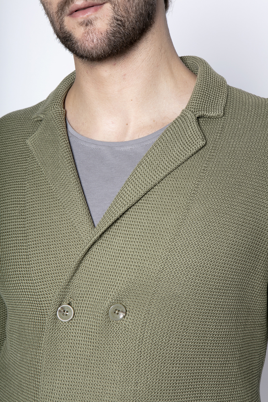 CARDIGAN LONDRES KHAKI - 5