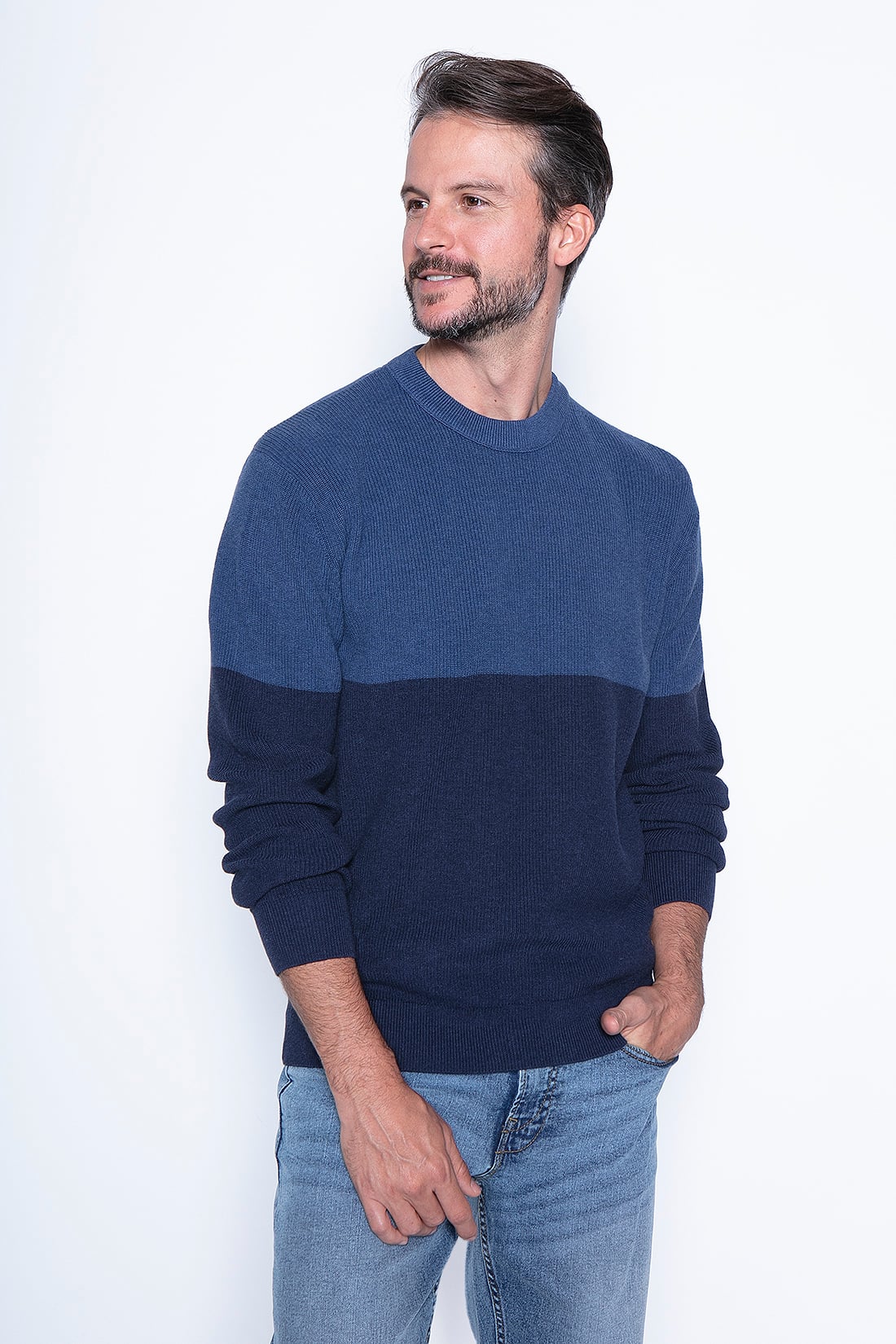 SWEATER PALENCIA BLUE - 1