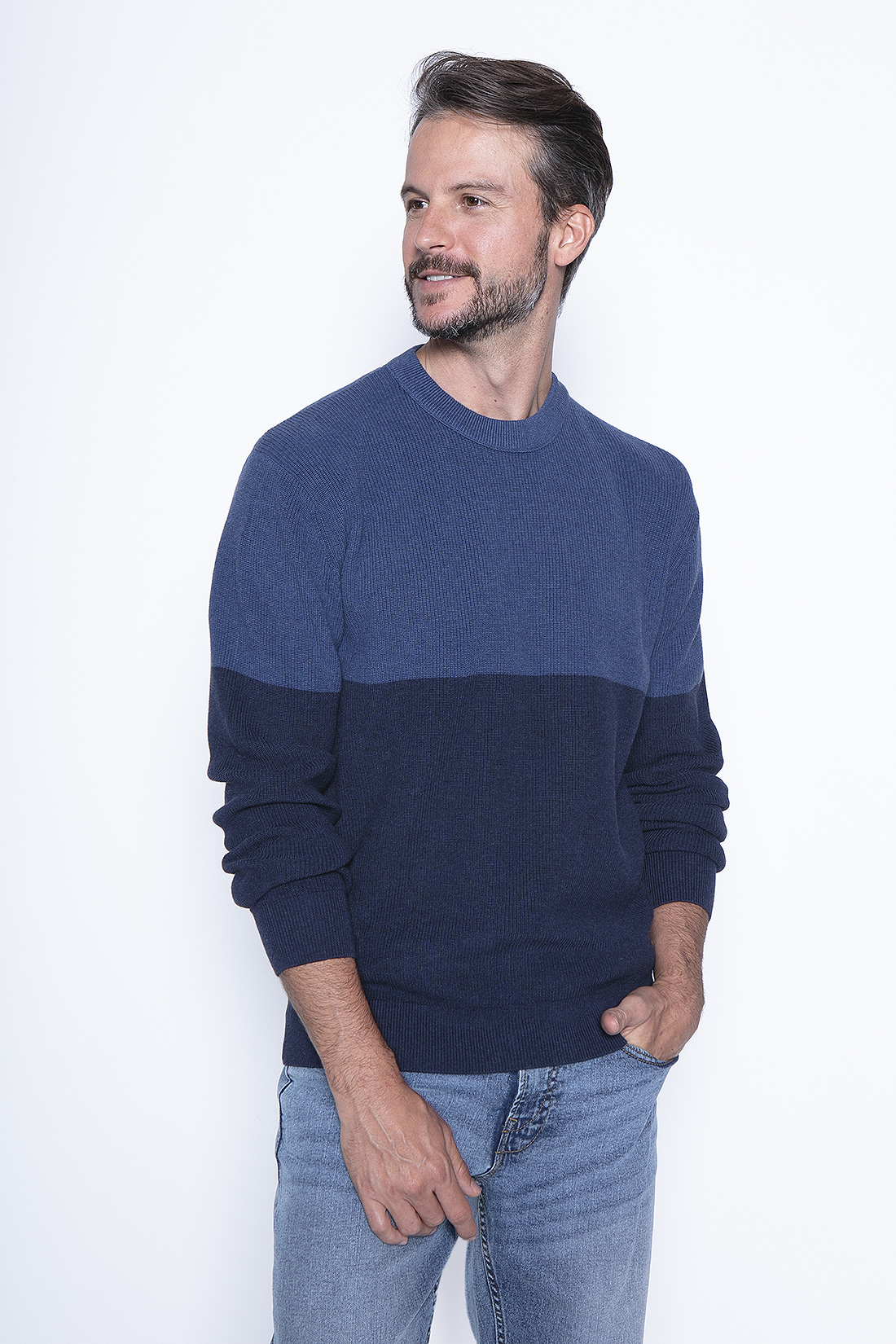 SWEATER PALENCIA BLUE - 1