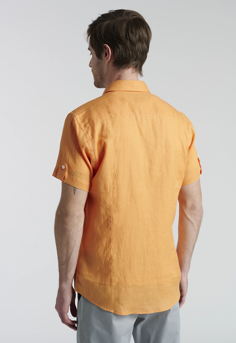 CAMISA COLCHESTER PEACH - 4