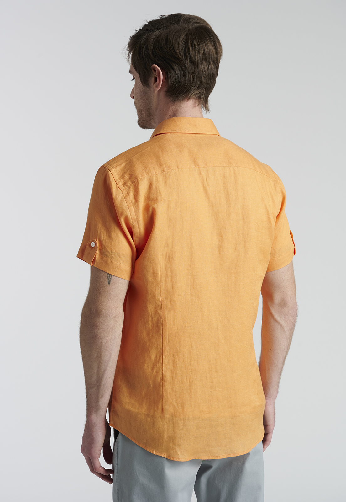 CAMISA COLCHESTER PEACH - 4