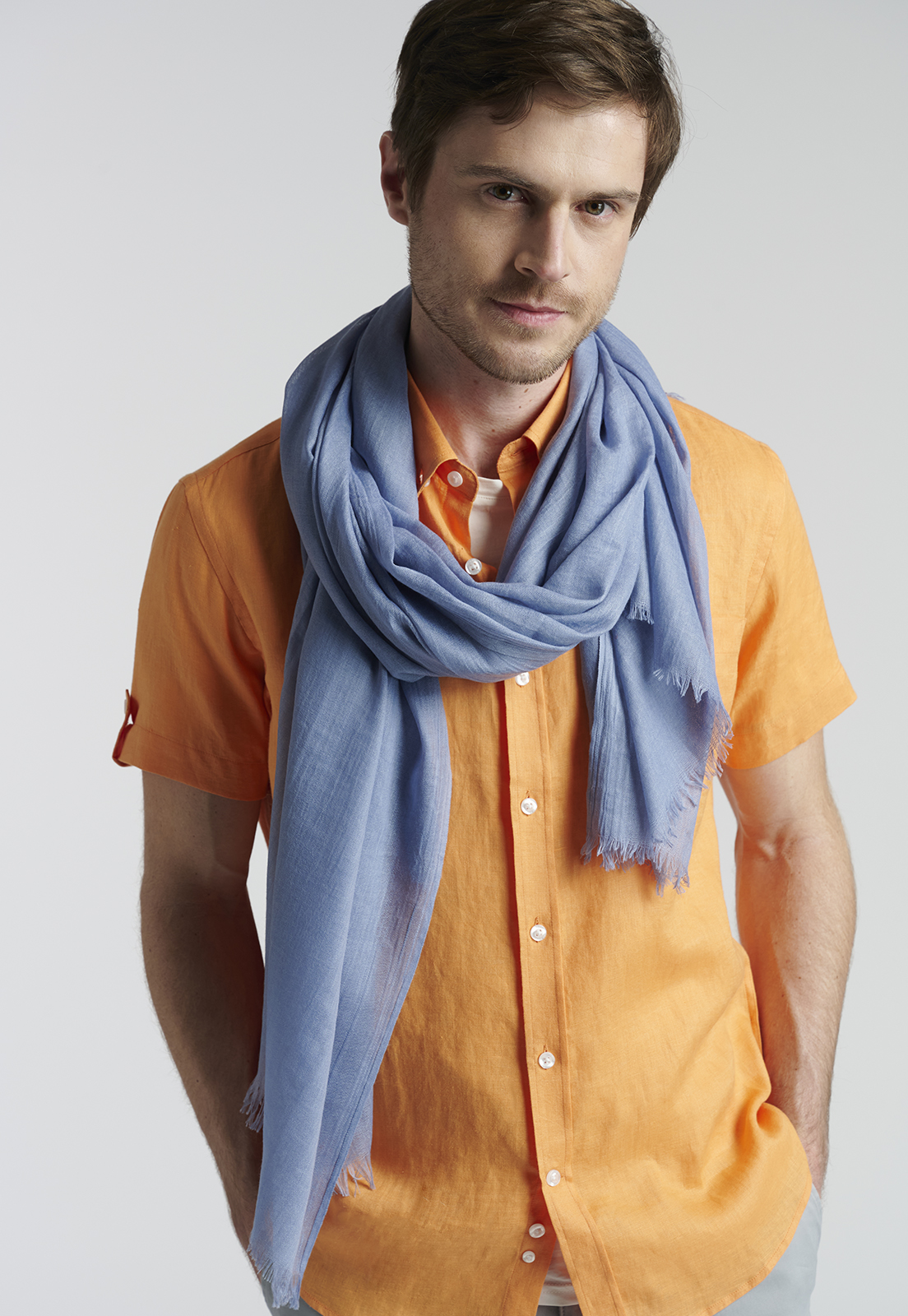CAMISA COLCHESTER PEACH - 5