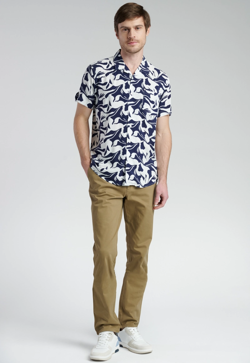 CAMISA MILANO NAVY - 2