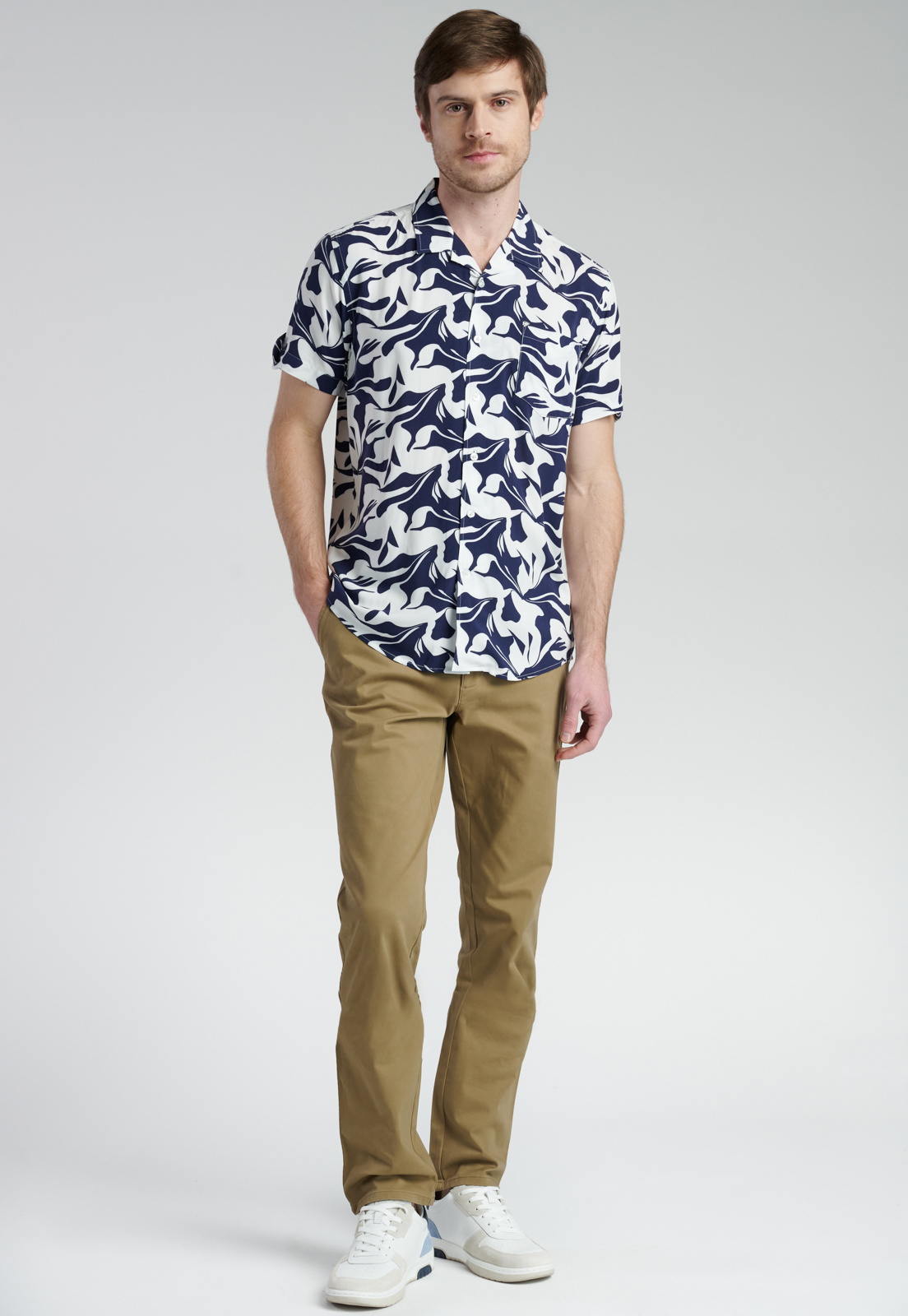 CAMISA MILANO NAVY - 2