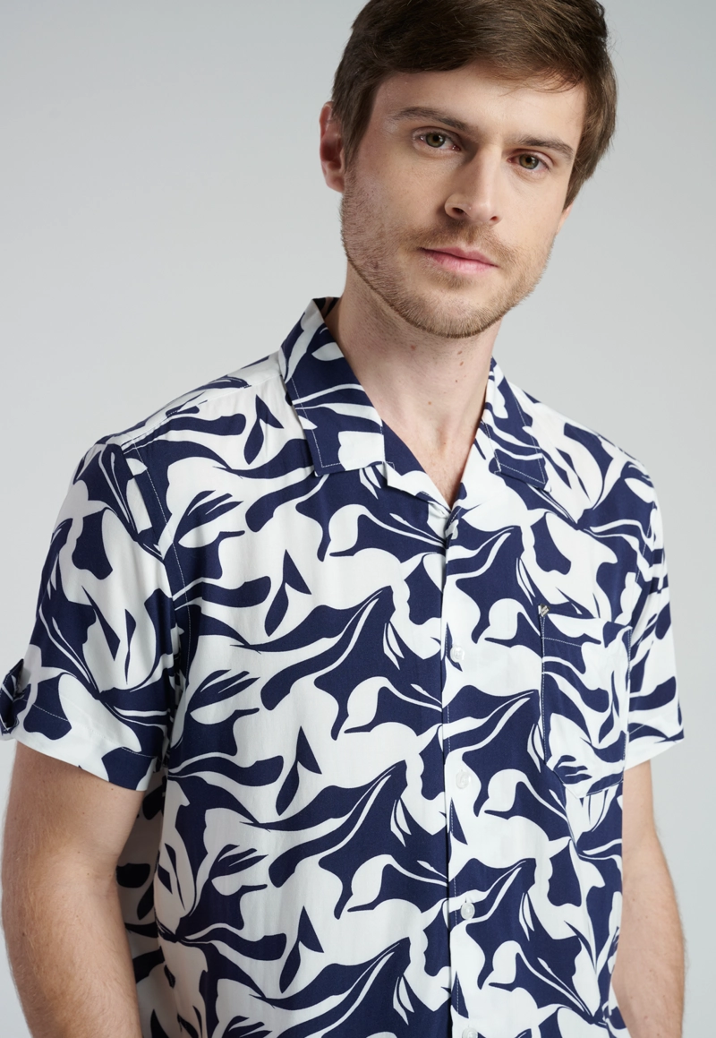 CAMISA MILANO NAVY - 3
