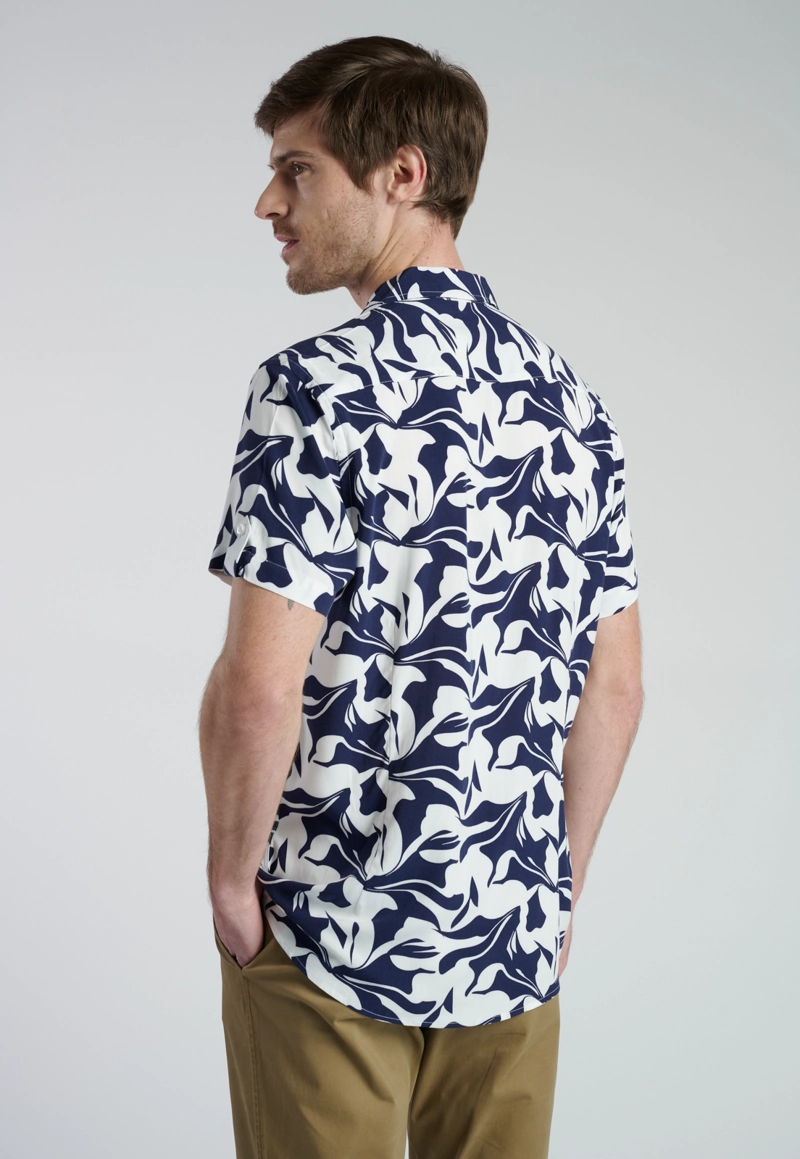 CAMISA MILANO NAVY - 4