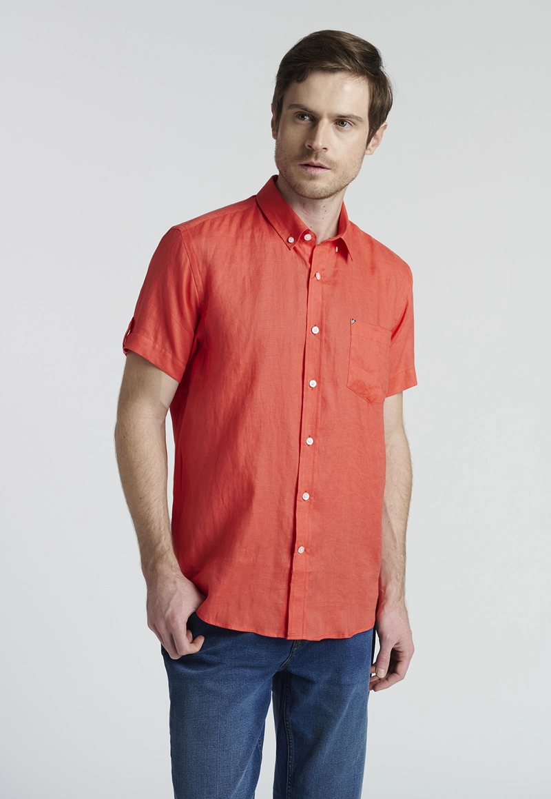CAMISA COLCHESTER CORAL - 1