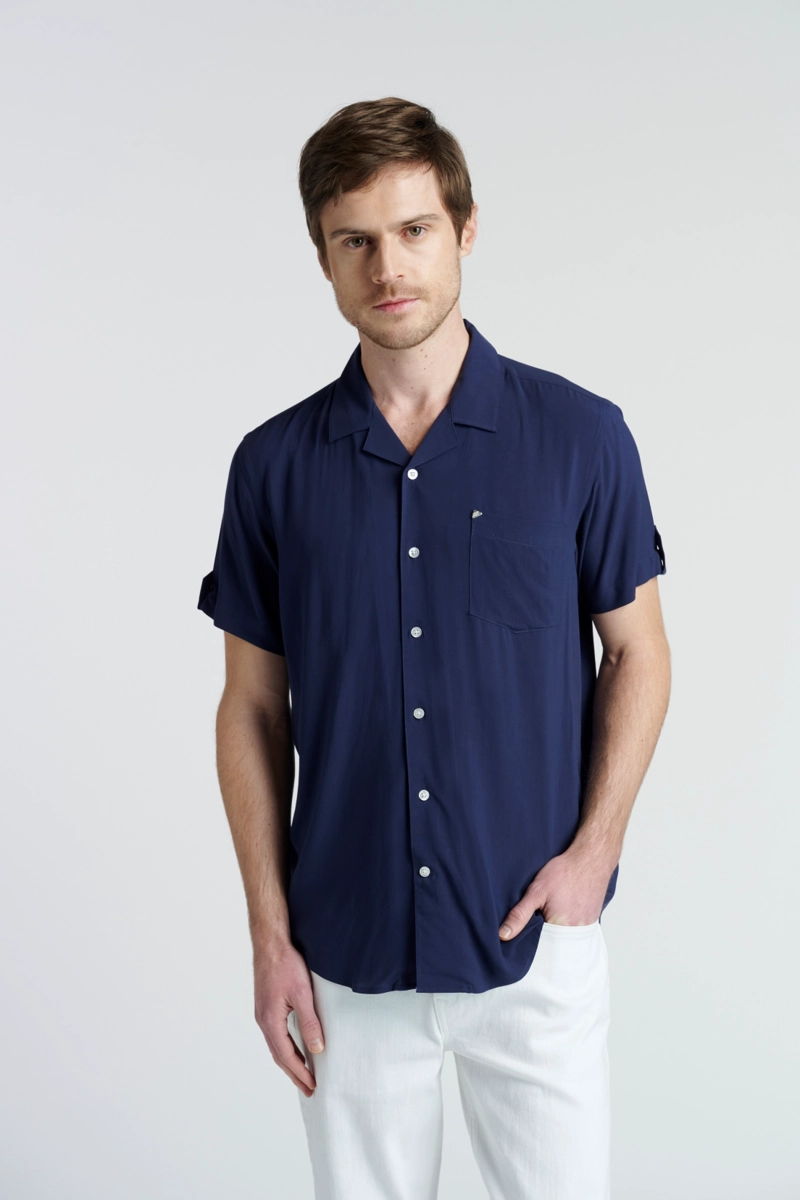 CAMISA KNOWLSEY NAVY - 1