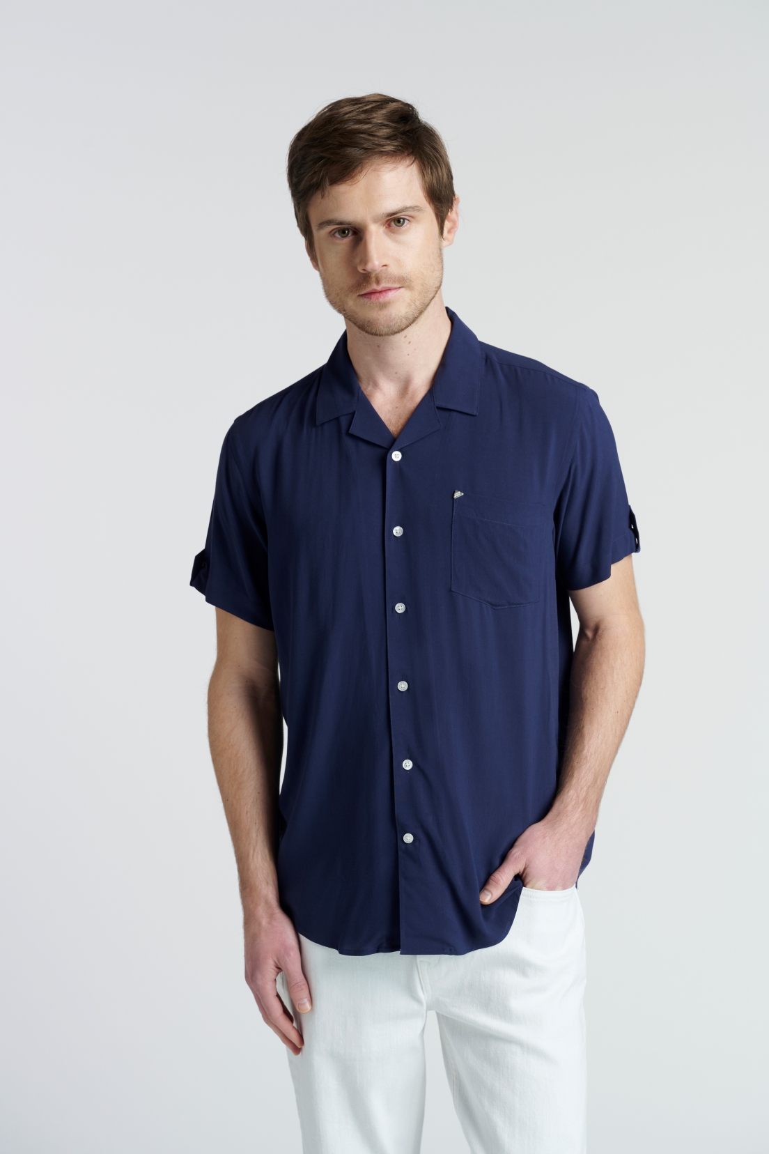 CAMISA KNOWLSEY NAVY - 1