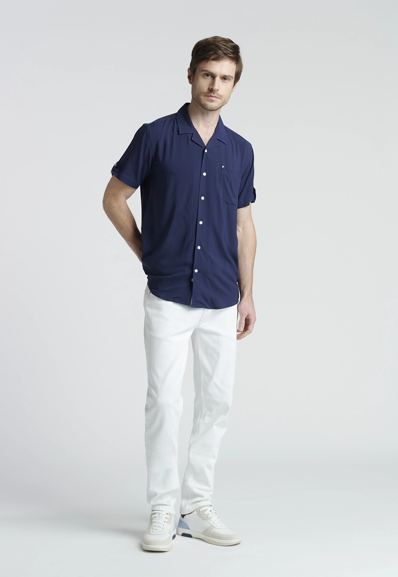 CAMISA KNOWLSEY NAVY - 2