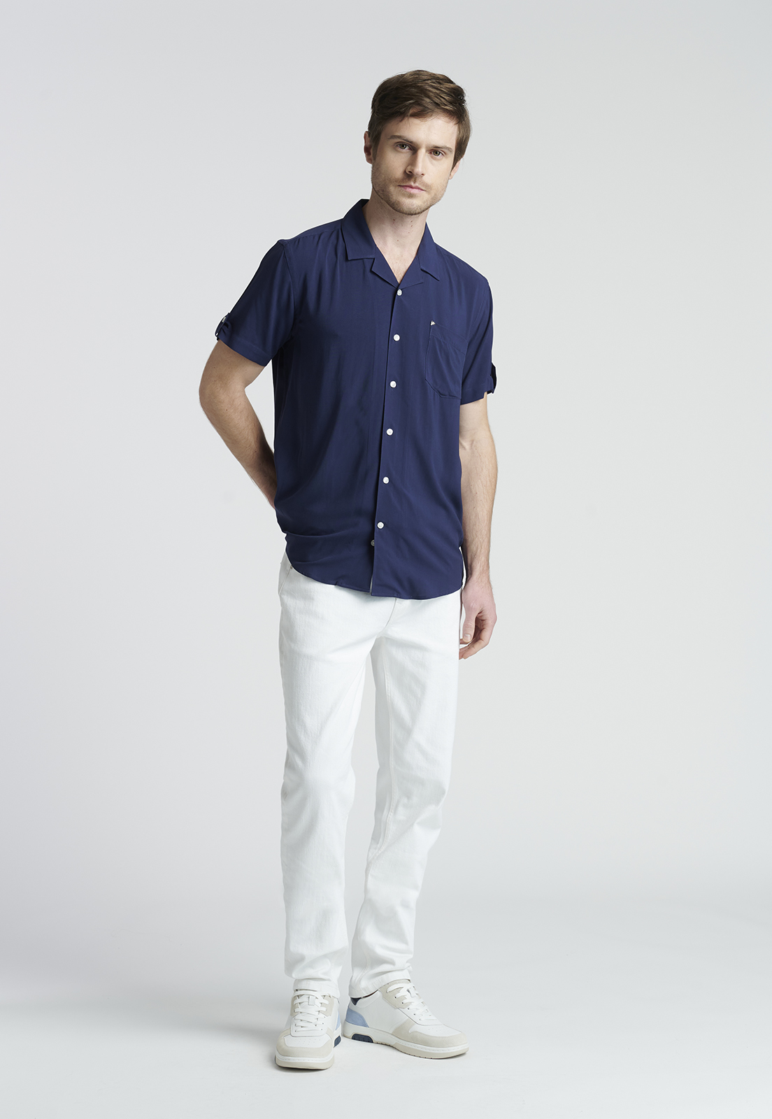 CAMISA KNOWLSEY NAVY - 2