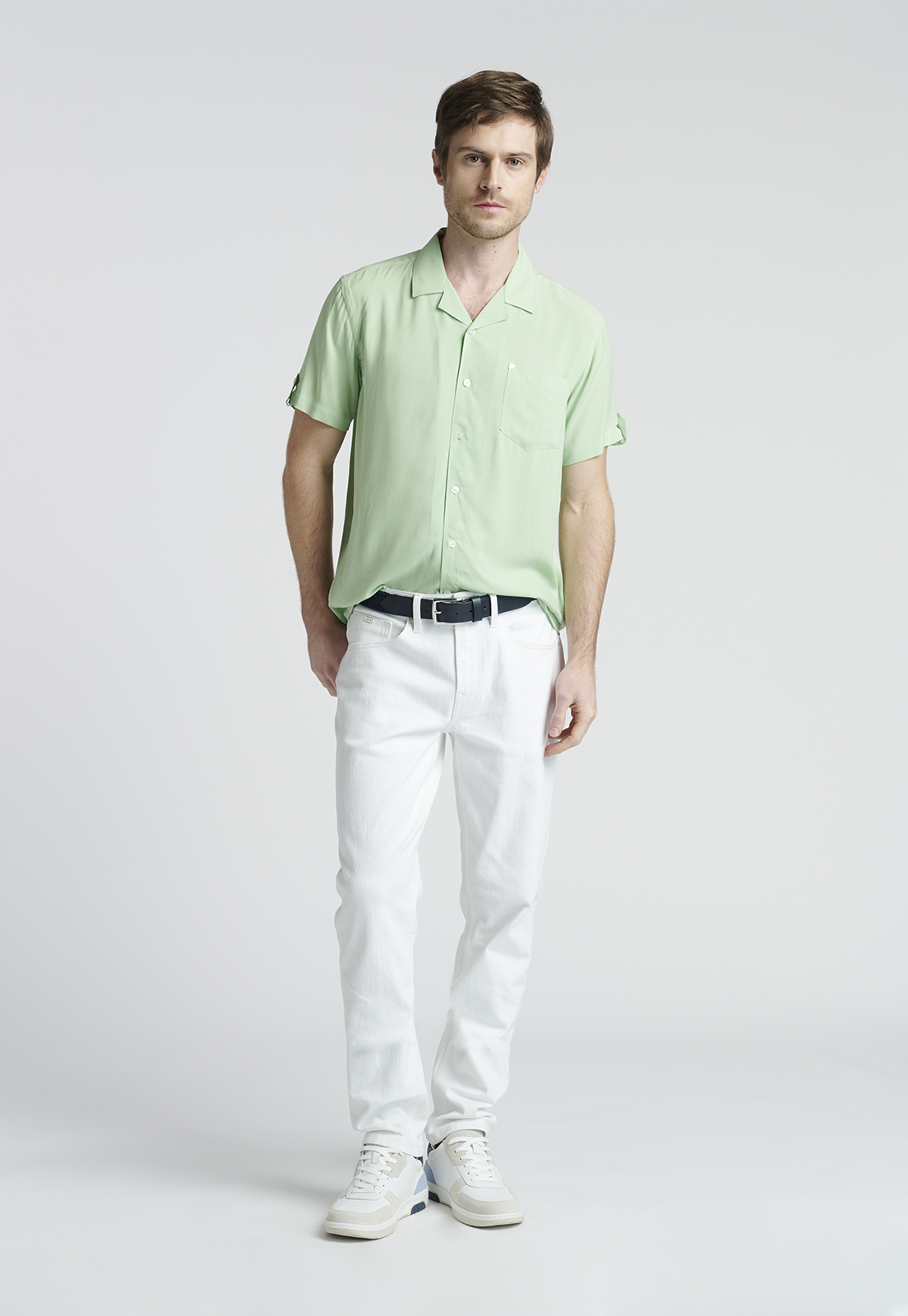 CAMISA KNOWLSEY MINT - 2