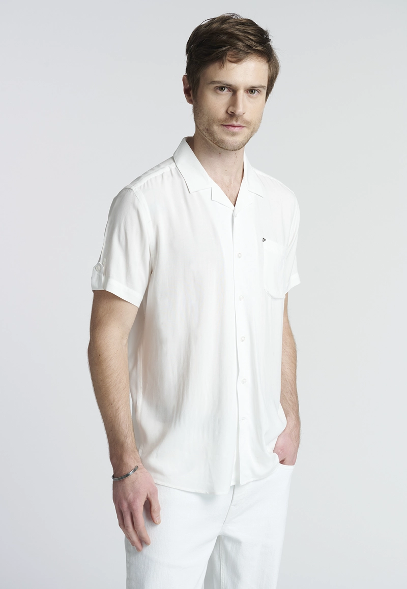 CAMISA KNOWLSEY ECRU - 1