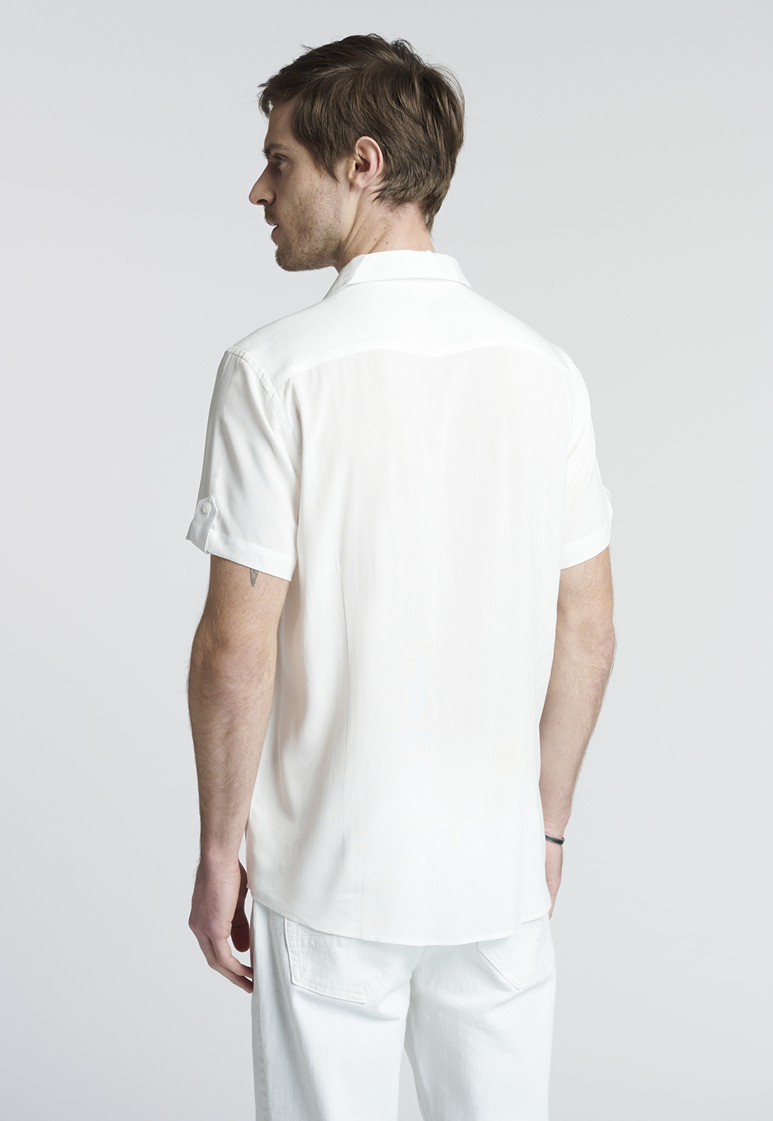 CAMISA KNOWLSEY ECRU - 4